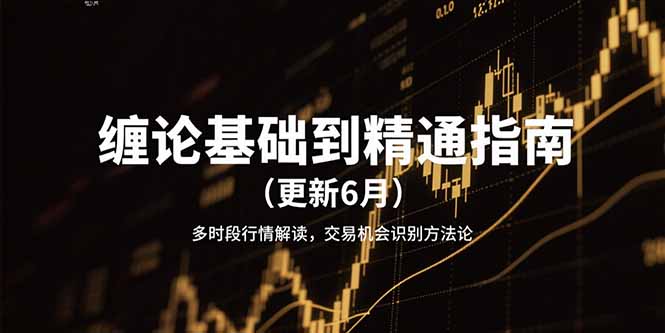 （15184期）缠论基础到精通指南（更新6月）多时段行情解读，交易机会识别方法论-知享知识库