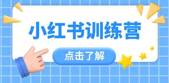 小红书训练营，助小白入门，掌握技巧变达人，课程实操又全面（12节课）-知享知识库