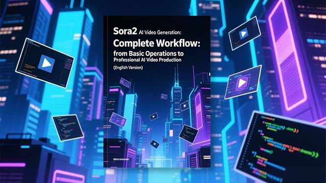 (16758期)Sora2 AI视频生成的系统教程(英文版):从基础操作到专业级AI视频制作的完整工作流-知享知识库