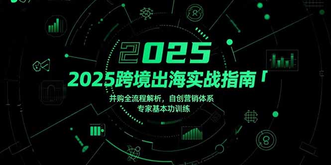 （15503期）2025跨境出海实战指南，并购全流程解析，自创营销体系，专家基本功训练-知享知识库