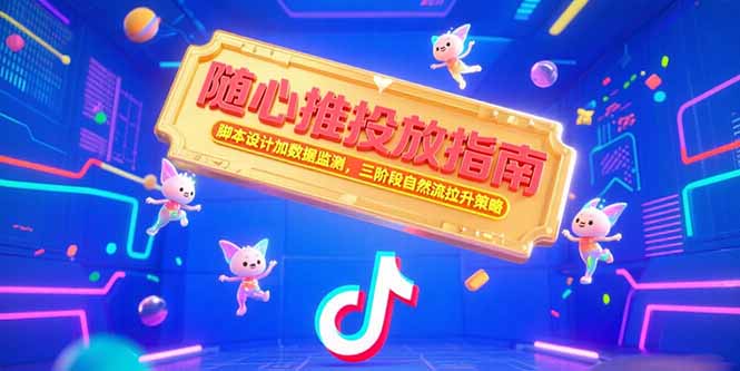 （15291期）随心推投放指南，脚本设计加数据监测，三阶段自然流拉升策略-知享知识库