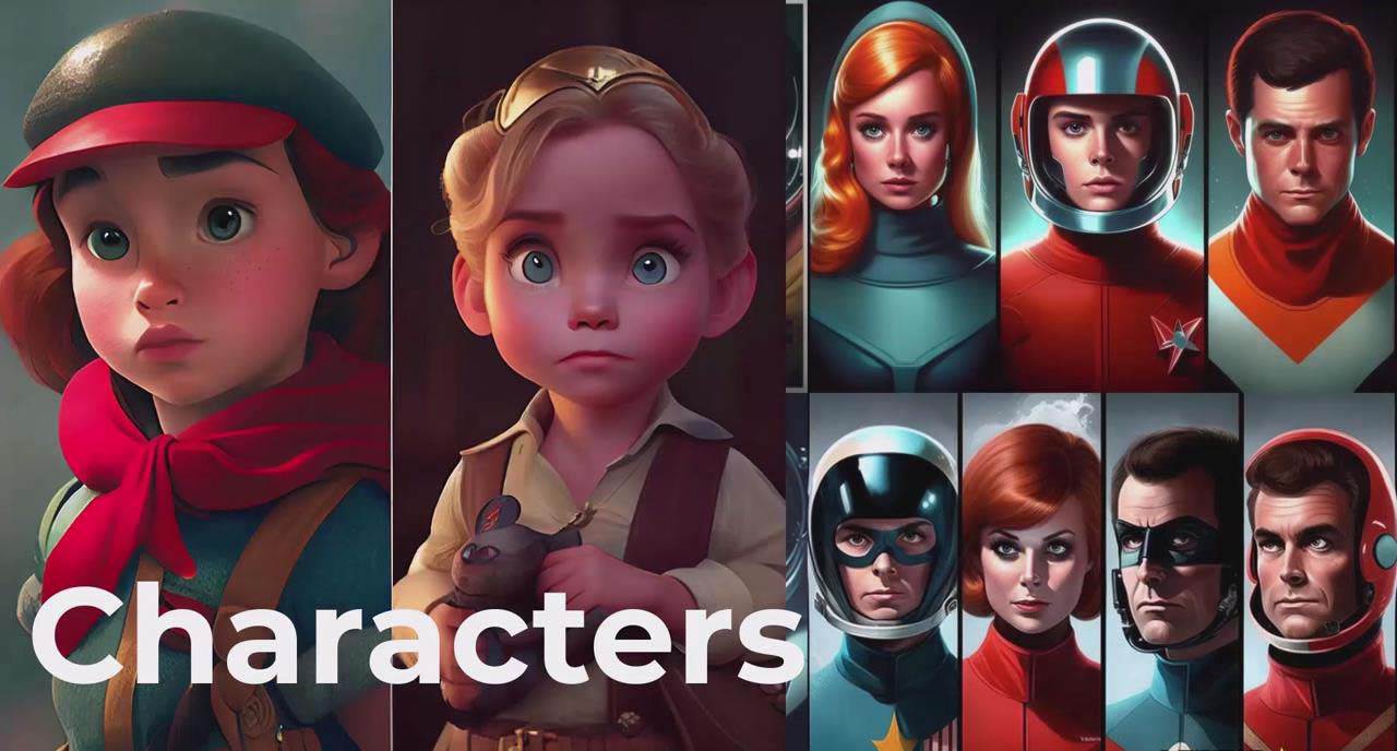 (8912期)掌握 MidJourney V5 AI + ChatGPT创建一致的角色设计图像-22节课-中英字幕-知享知识库