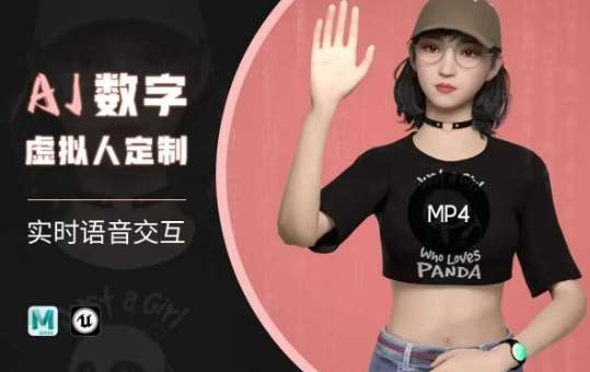 Ai数字人虚拟(智能体)实时语音交互特训营，​自行定制超写实角色AI数字人交互技术-知享知识库
