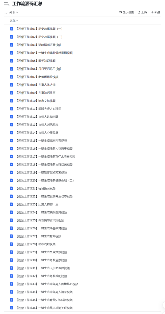图片[2]-70+扣子工作流，详细搭建教程，源码可复制-知享知识库
