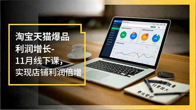 （16824期）淘宝天猫爆品利润增长-11月线下课，免费流量、付费放大、费比管控，实现店铺利润倍增-知享知识库