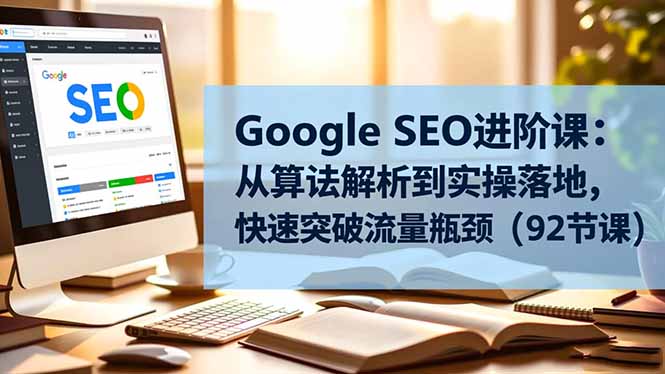 (16576期)Google SEO进阶课:从算法解析到实操落地,快速突破流量瓶颈(92节课)-知享知识库