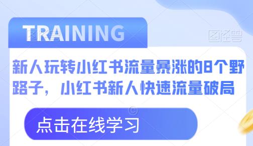新人玩转小红书流量暴涨的8个野路子，小红书新人快速流量破局-知享知识库