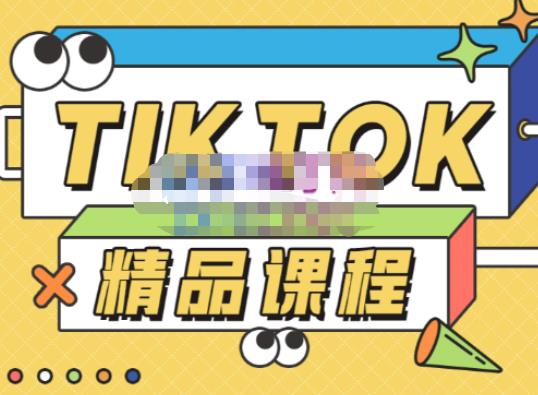 电商孵化中心·TikTok精品课程，教你玩转海外抖音，低成本创业，带您从0开始玩转TikTok-知享知识库