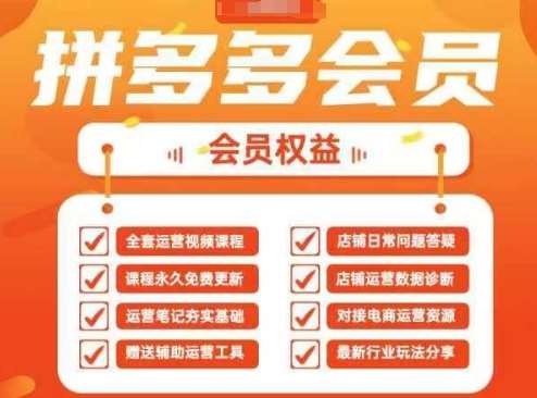 2025拼多多运营实战课，40节全流程教学，覆盖拼多多运营全链路-知享知识库