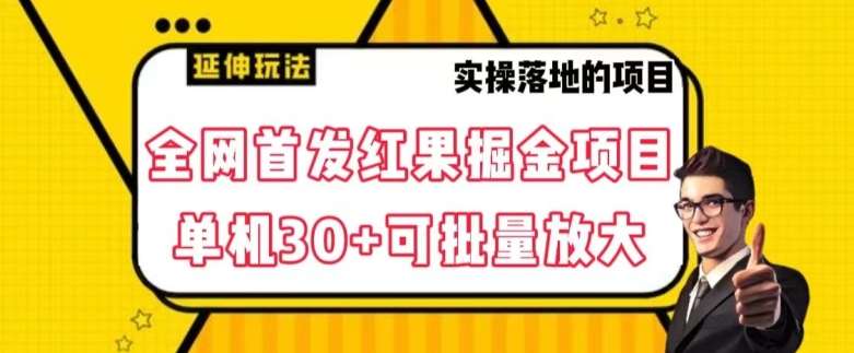 全网首发红果免费短剧掘金项目，单机30+可批量放大【揭秘】-知享知识库