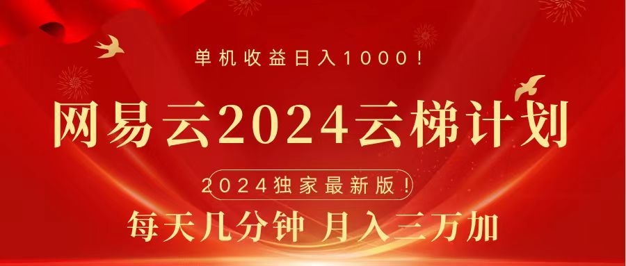 2024网易云云梯计划挂机版免费风口项目-知享知识库