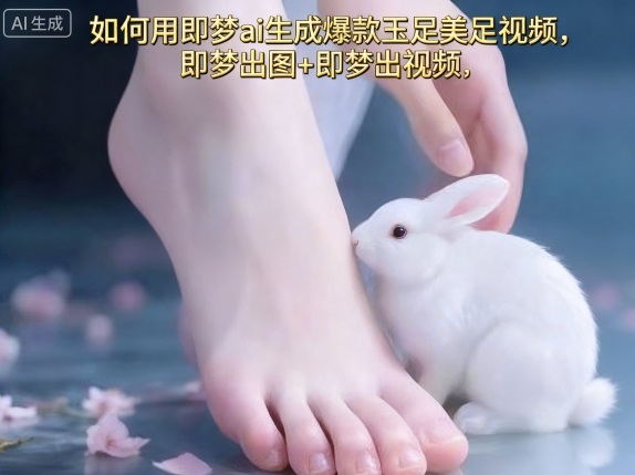 如何用即梦ai生成爆款玉足美足视频，即梦出图+即梦出视频，快速涨粉-知享知识库