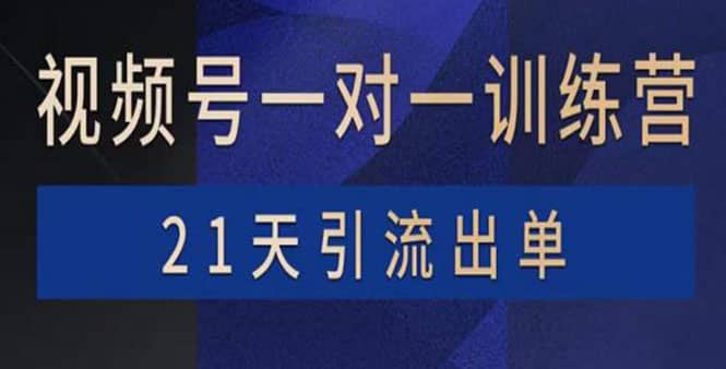 视频号训练营：带货，涨粉，直播，游戏，四大变现新方向，21天引流出单-知享知识库