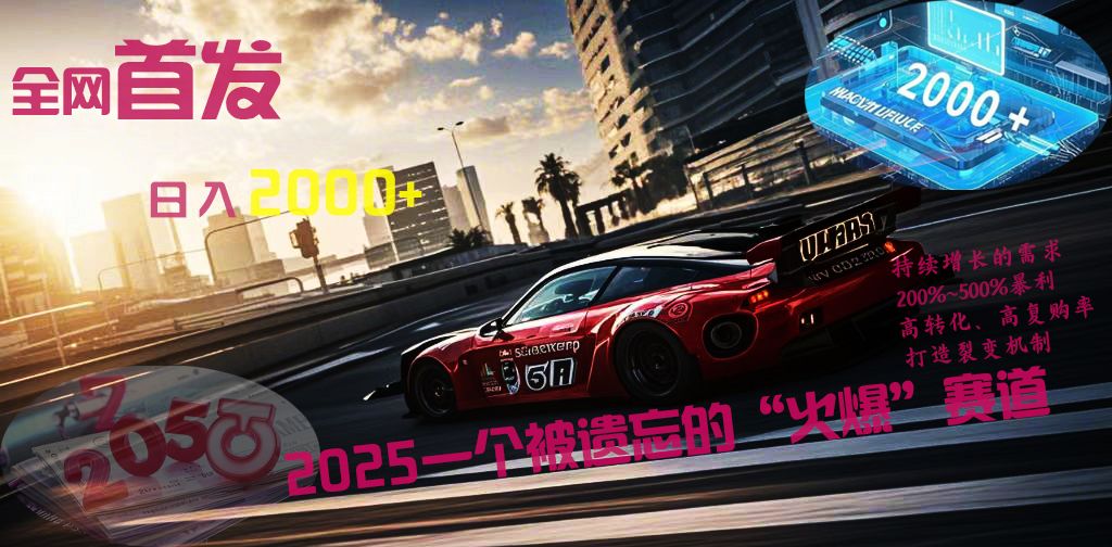 全网首发:2025一个被遗忘的“火爆”赛道轻松日入2000+-知享知识库