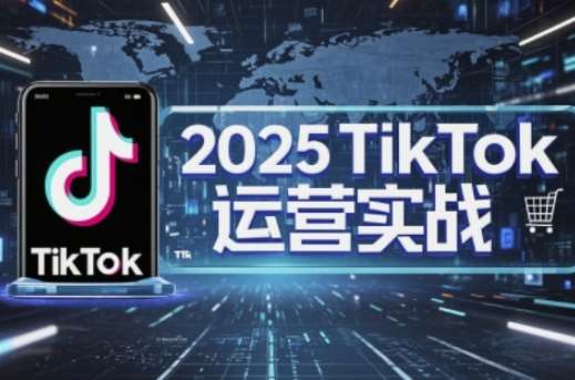 2025TikTok电商运营，掌握TikTok店铺运营核心技巧，实现低成本高转化-知享知识库