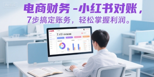 电商财务-小红书对账，7步搞定账务，轻松掌握利润-知享知识库