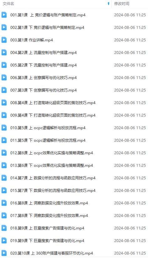 图片[2]-最新真实账户实战竞价教学，从新手到进阶，从后台操作到数据优化-知享知识库