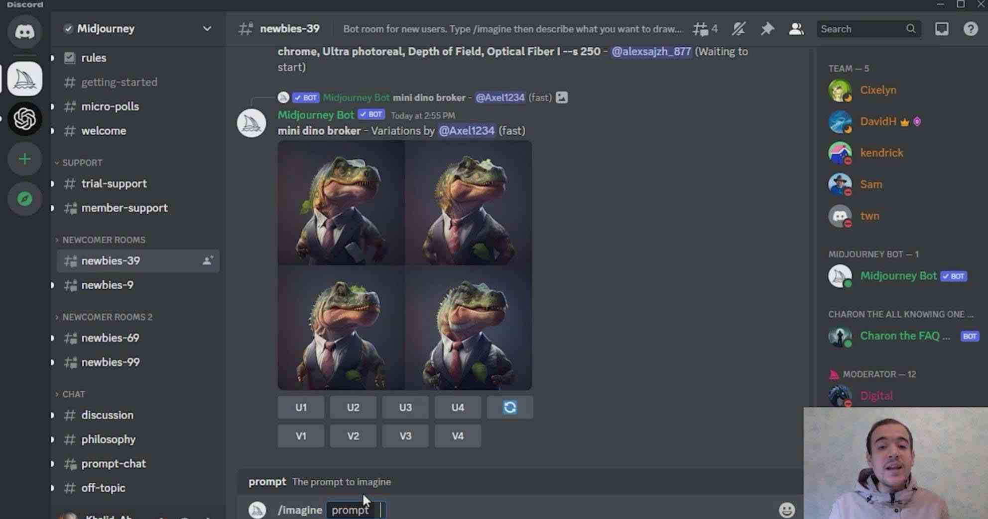图片[2]-Midjourney精通教程-使用Midjourney AI创建美丽艺术图像-36节课-中英字幕-知享知识库