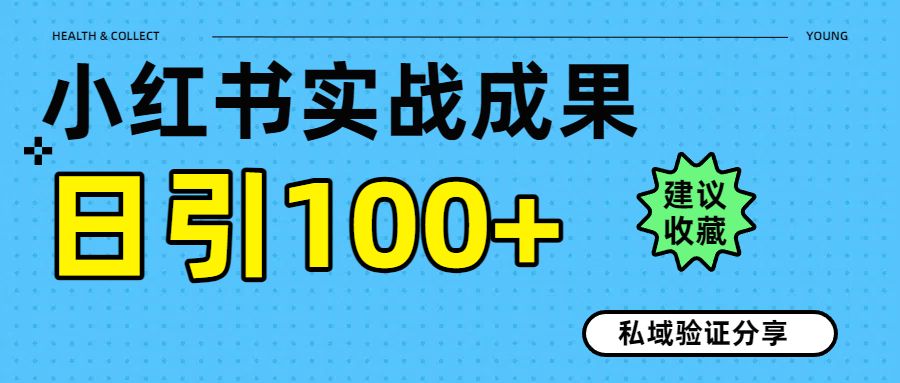 实战成果！小红书图文引流日引100+私域流量经验分享-知享知识库