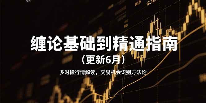 缠论基础到精通指南（更新6月）多时段行情解读，交易机会识别方法论-知享知识库
