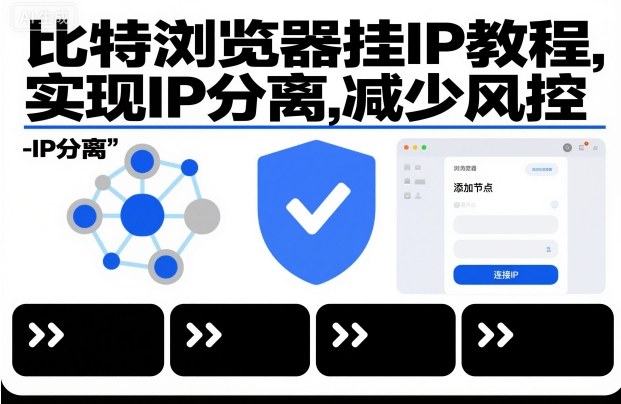 比特浏览器挂IP教程，实现IP分离，减少风控-知享知识库
