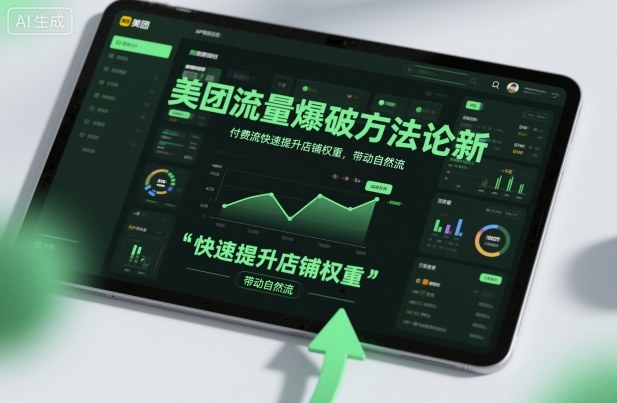 美团流量爆破方法论，付费流快速提升店铺权重，带动自然流-知享知识库