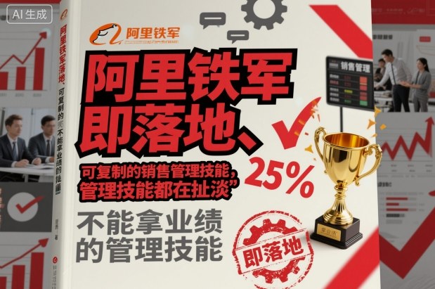 阿里铁军即落地、可复制的销售管理技能,不能拿业绩的管理技能都在扯淡-知享知识库