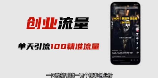 自媒体音频加图文制作视频 一天引流一百个精准创业粉【音频软件+图片素材】-知享知识库