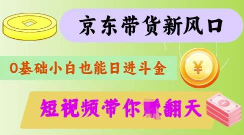 最新京东短视频带货代运营秘籍，轻松躺挣【揭秘】-知享知识库