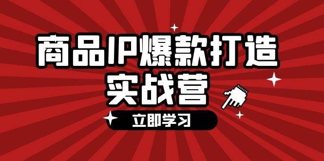 （12136期）商品-IP爆款打造实战营【第四期】，手把手教你打造商品IP，爆款 不断-知享知识库