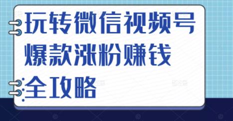 玩转微信视频号爆款涨粉赚钱全攻略，让你快速抓住流量风口，收获红利财富-知享知识库