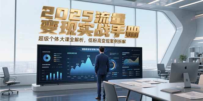 2025流量变现实战手册，超级个体大课全解析，低粉高变现案例拆解-知享知识库