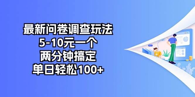 （10606期）最新问卷调查玩法，5-10元一个，两分钟搞定，单日轻松100+-知享知识库