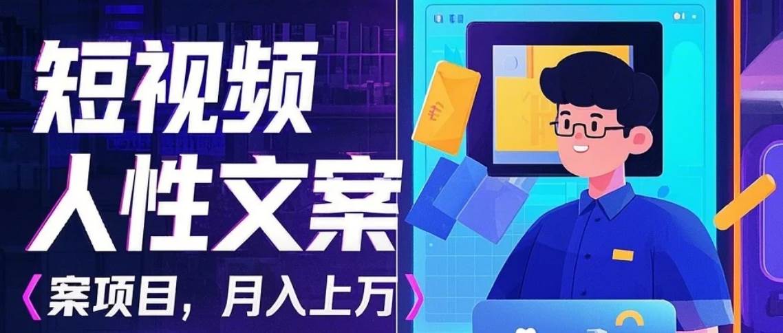 利用AI自动制作短视频人性文案项目：揭秘月入上万的精准流量变现秘籍-知享知识库