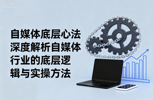 自媒体底层心法，深度解析自媒体行业的底层逻辑与实操方法-知享知识库