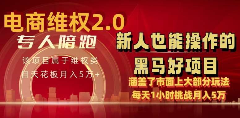 电商维权 4.0 如何做到月入 5 万+每天 1 小时新人也能快速上手【仅揭秘】-知享知识库