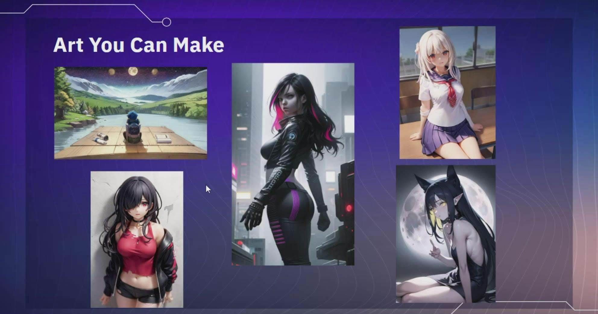 （8948期）利用Stable Diffusion AI人工智能生成动漫艺术分步教程-14节课-中英字幕-知享知识库