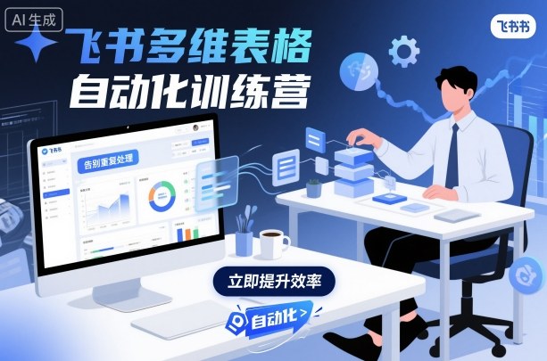 飞书多维表格自动化训练营，手把手教你告别重复处理，用多维表格开启高效办公新模式-知享知识库