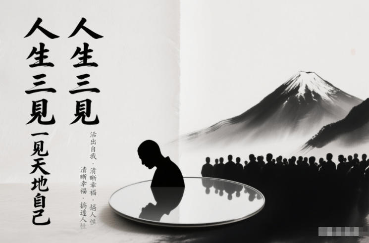 人生三见一见天地见众生见自己，活出自我拥有清晰幸福人生，搞透人性-知享知识库