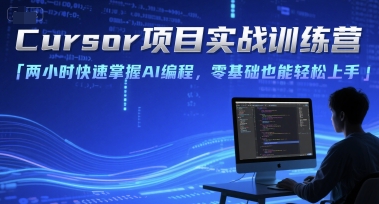 Cursor项目实战训练营，两小时快速掌握AI编程，零基础也能轻松上手-知享知识库
