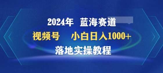 2024年视频号蓝海赛道百家讲坛，小白日入1000+，落地实操教程【揭秘】-知享知识库