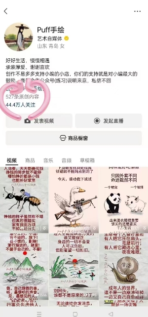 图片[2]-Puff手绘视频号分成项目，三天过分成计划，简单易上手，适合新手-知享知识库