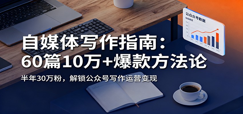 自媒体写作指南：60篇10万+爆款方法论，半年30万粉，解锁公众号写作运营变现-知享知识库