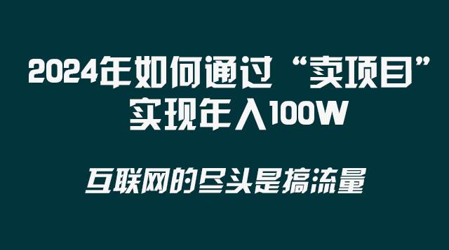 2024年如何通过“卖项目”实现年入100W-知享知识库