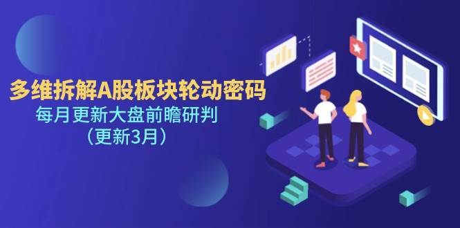 多维拆解A股板块轮动密码，每月更新大盘前瞻研判（更新3月）-知享知识库