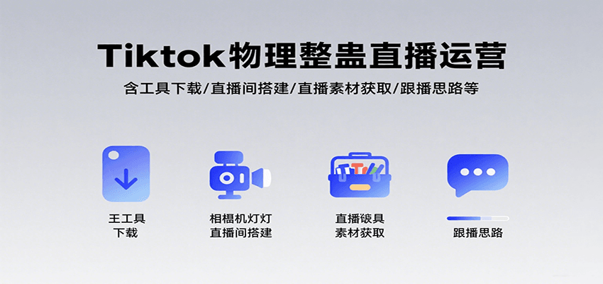 Tiktok物理整蛊直播运营,包含工具下载/直播间搭建/直播素材获取/跟播思路等-知享知识库