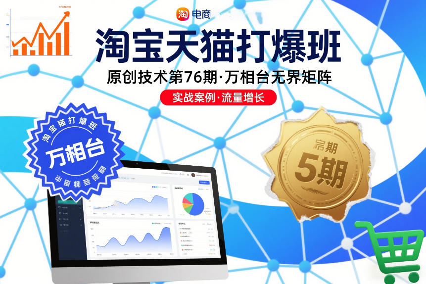 淘宝天猫打爆班原创技术第76期，万相台无界矩阵-知享知识库