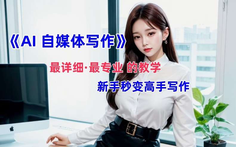 AI自媒体文章创作全网最详细教程，新手秒变写作高手，多方位发展-知享知识库