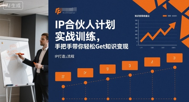 IP合伙人计划实战训练，手把手带你轻松Get知识变现-知享知识库