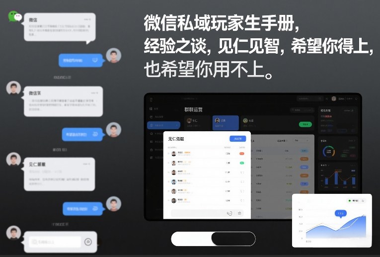 微信私域玩家生存手册,经验之谈,见仁见智,希望你用得上,也希望你用不上【文档】-知享知识库